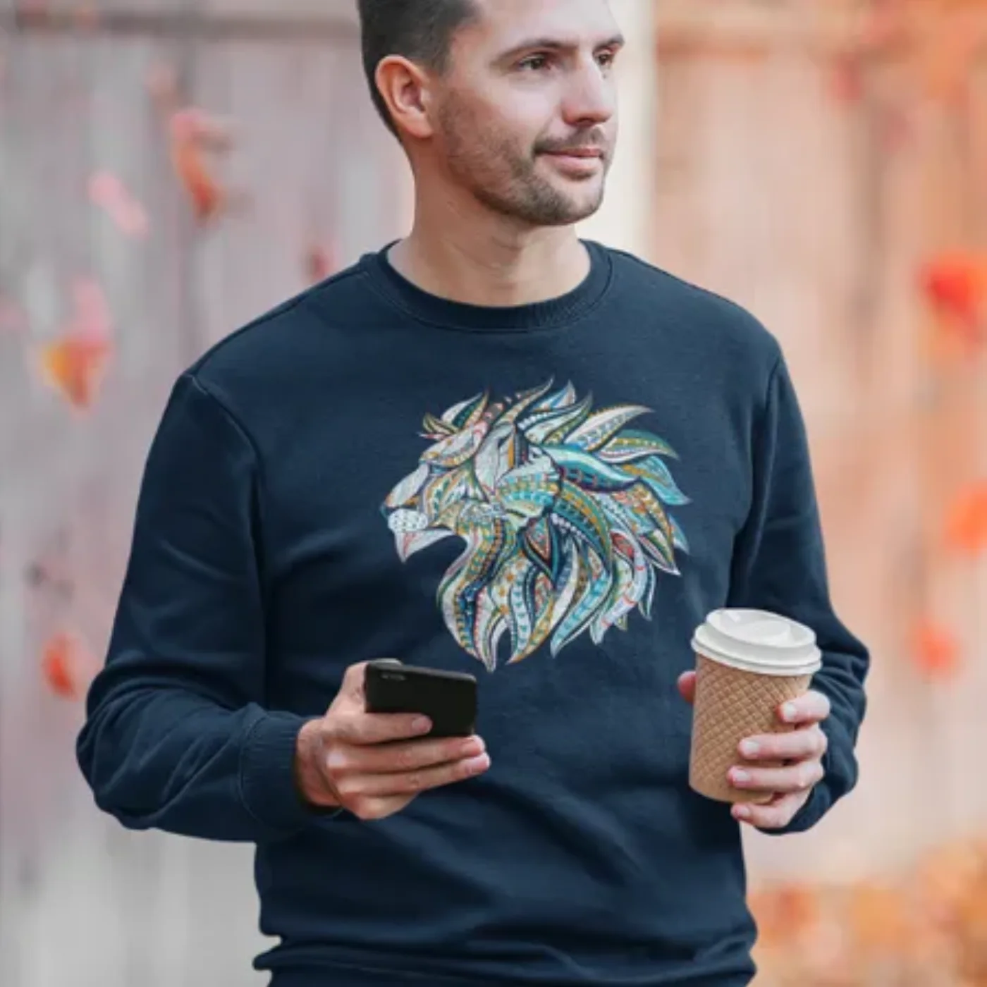 Bilkool printed sweatshirt