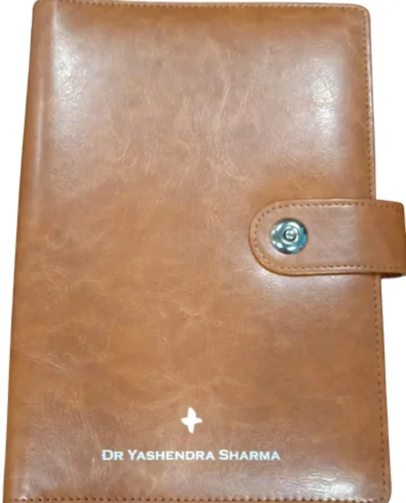 Personalized leather folder
